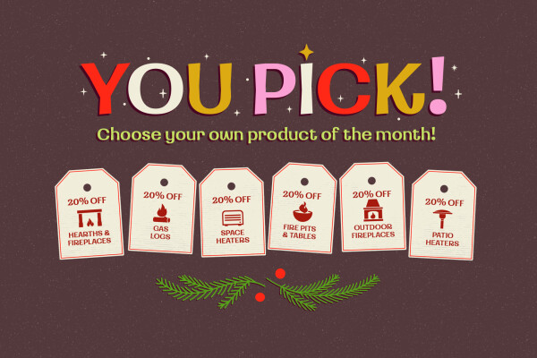 You Pick! December Product Promotion